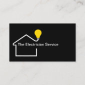 Unieke Visitekaartjes voor elektriciens (Voorkant)