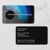 Unieke Visitekaartjes voor fotografie (Voorkant / Achterkant)