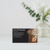 Unieke Visitekaartjes voor fotografie (Staand voorkant)