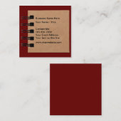 Unieke Visitekaartjes voor journalisten (Voorkant / Achterkant)