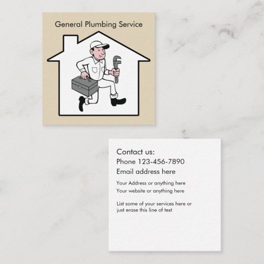 Unieke Visitekaartjes voor plug-ins (Voorkant / Achterkant)