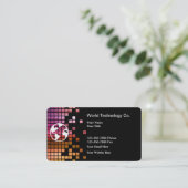 Unieke Visitekaartjes voor technologie (Staand voorkant)