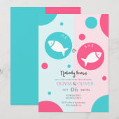 Unieke visserij geslachtsonthulling kaart (Voorkant / Achterkant)