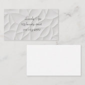 Unieke vormen visitekaartje (Voorkant / Achterkant)