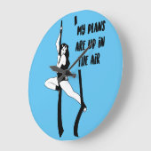 Unieke wandklok - Plannen? Welke plannen? (Hoek)