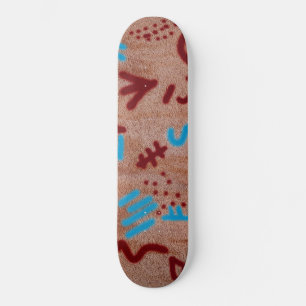 Unieke wandschrijvingen koelen persoonlijk skateboard