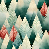 Unieke waterverf feestelijke deep tones vakantiewo fleece deken