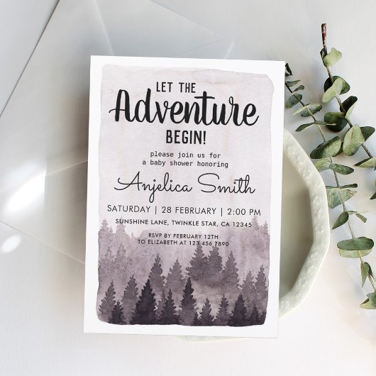 Unieke Waterverf gebilderde roestboomkwekerij Kaart