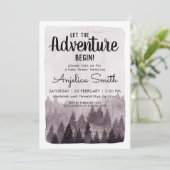 Unieke Waterverf gebilderde roestboomkwekerij Kaart (Staand voorkant)