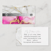 Unieke Waterverf Modern Visitekaartje (Voorkant / Achterkant)