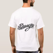 Unieke Waterverf Splatter Graphic T-shirt (Achterkant)