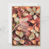 Unieke Waterverf Thanksgiving Waardering Kaart (Achterkant)