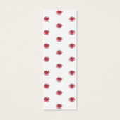 Unieke Waterverf van de Bijbelprijsopgave Bloem Bl Mini Visitekaartjes (Achterkant)