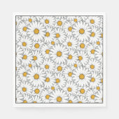 Unieke Waterverf van het heuppatroon van de Daisy  Servet (Voorkant)