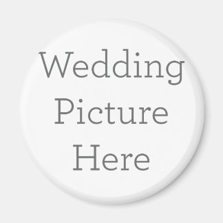 Unieke Weddenfoto Magnet