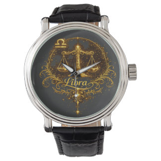 Unieke Weegschaal sterrenbeeld, sterrenbeeld Horloge