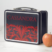 Unieke  wervelkolom Ombre Red gepersonaliseerd (In situ)