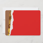 Unieke Whimsical Brown Chocolate Funny Save The Date (Achterkant)