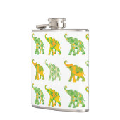 Unieke whimsical Elephant Pattern Art Graphic Cool Heupfles (Links)