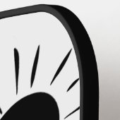 Unieke whimsical Theater Sailing Monogram Pickleball Paddle (Links Detail)