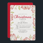 Unieke winterfeestdag in Griekenland Kaart<br><div class="desc">Een elegante kerstfeestuitnodiging, kenmerkt het unieke ontwerp een handgeschilderd lijst dat met winterbessen en groen over een lichte textureerde achtergrond wordt gemaakt, allen gecombineerd met klassieke en kalligrafische typografie om uw gebeurtenisinformatie te tonen, personaliseer gebruikend de verstrekte gebieden van de sjabloon (100% van de tekst is klantgericht). Als u hulp...</div>