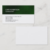 Unieke witte strepe aantrekkelijk visitekaartje (Voorkant / Achterkant)