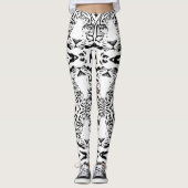 Unieke witte tijgerLeggings Leggings (Voorkant)