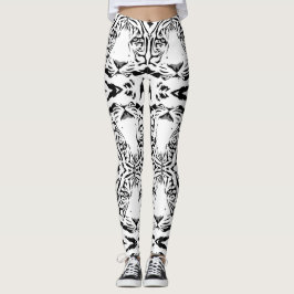 Unieke witte tijgerLeggings Leggings