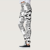 Unieke witte tijgerLeggings Leggings (Links)