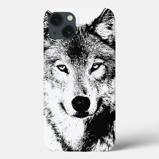 Unieke Wolfskunstwerken van kwaliteit Case-Mate iPhone Case (Achterkant)