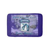 Unieke XVIII Airborne Corps Cadeautroubler Badmat (Voorkant)