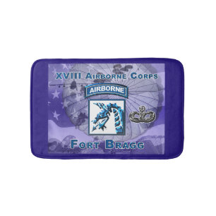 Unieke XVIII Airborne Corps Cadeautroubler Badmat