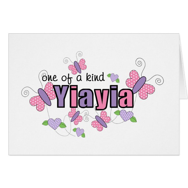 Unieke YiaYia (Voorkant Horizontaal)