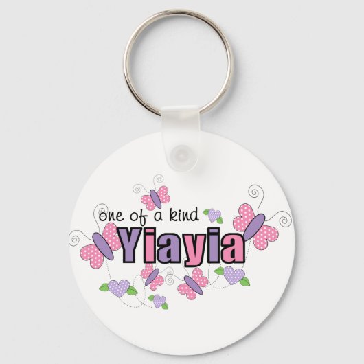Unieke YiaYia Sleutelhanger (Voorkant)