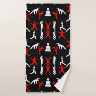 Unieke Yoga Gift Badhanddoek