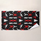 Unieke Yoga Gift Badhanddoek (Badhanddoek)
