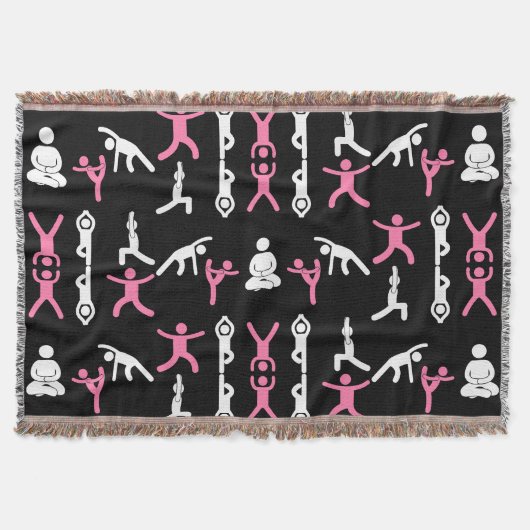 Unieke Yoga Gift Deken (Voorkant)
