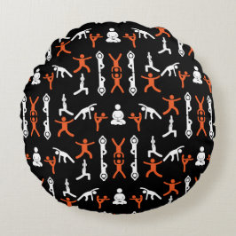 Unieke Yoga Gift Rond Kussen