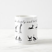 Unieke yogaliefhebber's mok cadeau ideeën (Center)