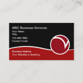 Unieke zakelijke Kaarten van de moderne Logo Visitekaartje (Voorkant)