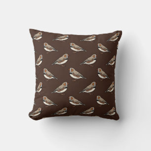 Unieke Zebra Finch Boho Kussen