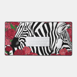 Unieke zebra's bureaumat