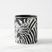 Unieke zebra's mok (Midden)