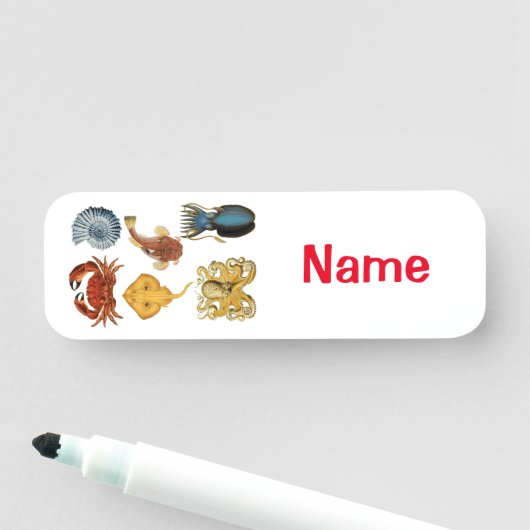 Unieke Zee wordt beoordeeld Thunder_Cove Naamplaatje (In situ)