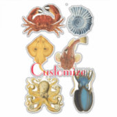 Unieke Zee wordt beoordeeld Thunder_Cove Sticker (Voorkant)