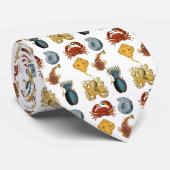 Unieke Zee wordt beoordeeld Thunder_Cove Stropdas (Opgerold)