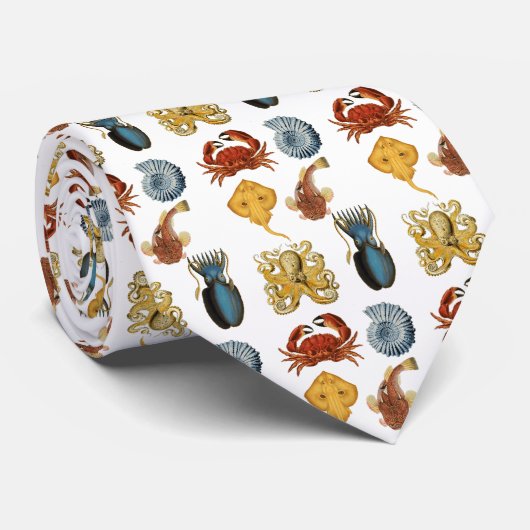 Unieke Zee wordt beoordeeld Thunder_Cove Stropdas (Opgerold)