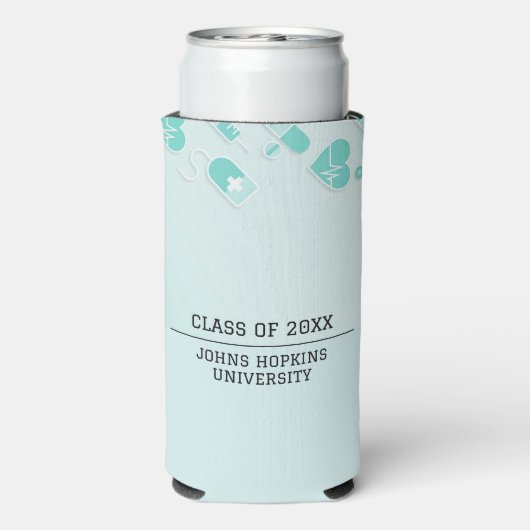 Unieke Zuurzame Afstuderen Seltzer Koelbox Seltzer Blikjeskoeler (Seltzer Achterkant)