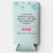 Unieke Zuurzame Afstuderen Seltzer Koelbox Seltzer Blikjeskoeler (Voorkant)