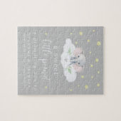 Unieke zwangerschaps aankondiging puzzel komt binn legpuzzel (Horizontaal)